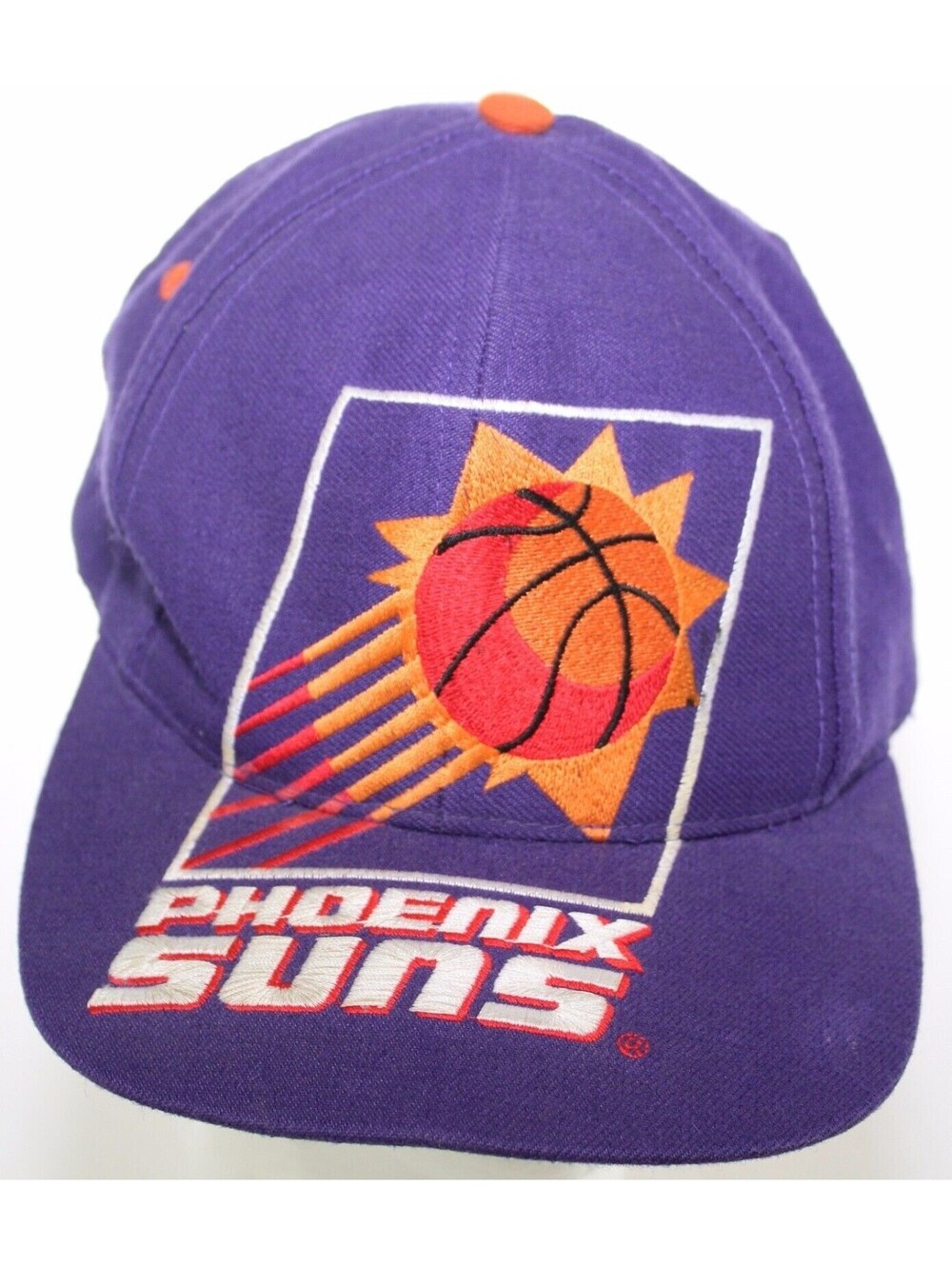 Vintage 1990s PHOENIX SUNS Big Logo Snapback Cap AJD Script